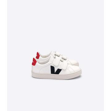 Veja ESPLAR CHROMEFREE Kids' Shoes White/Blue | CA 729SGL